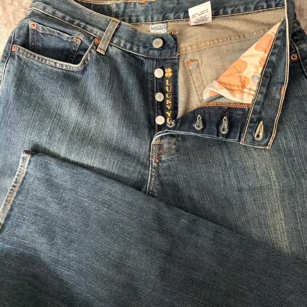 Lucky Brand Dungaree Jeans